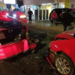 Impactante accidente en Bulevar Hidalgo deja destrozos y caos